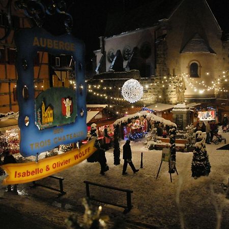 Auberge Des Trois Chateaux Eguisheim Εξωτερικό φωτογραφία