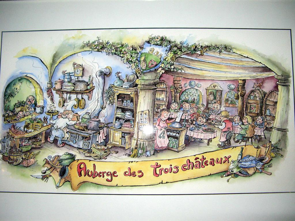 Auberge Des Trois Chateaux Eguisheim Εξωτερικό φωτογραφία